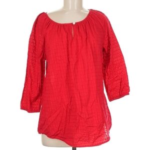 Croft & Barrow Red Tunic Blouse